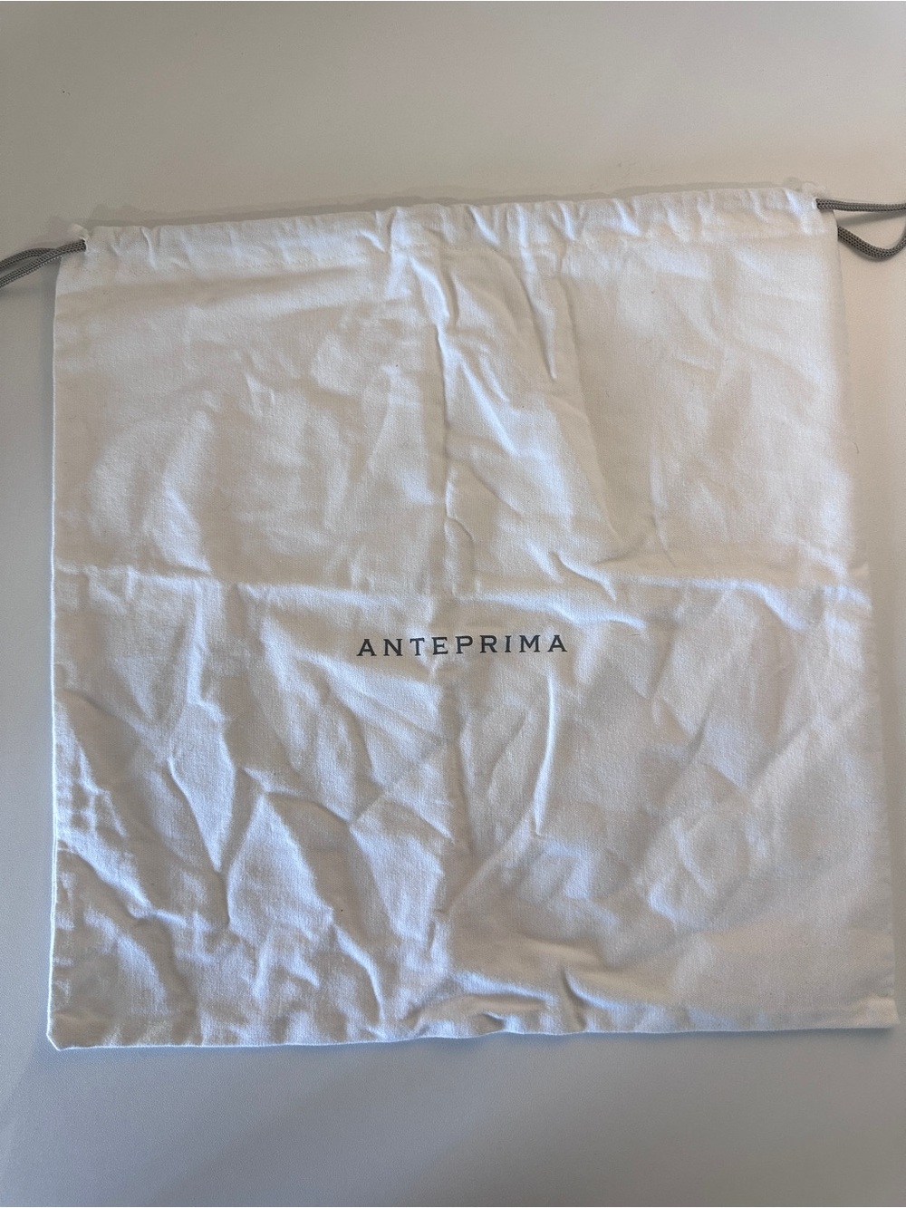 ANTEPRIMA White Drawstring Dust Bag
